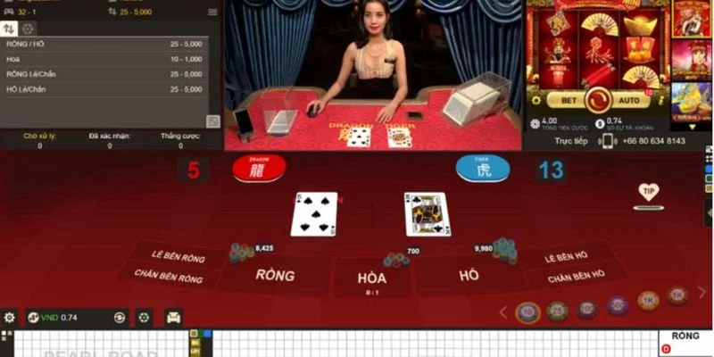 Game rồng hổ tại BBIN Casino được nhiều người ưa chuộng