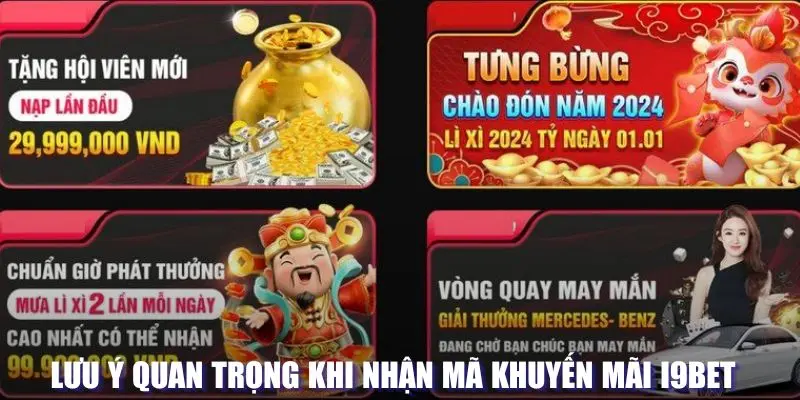 Lưu ý quan trọng khi sử dụng khuyến mãi I9bet